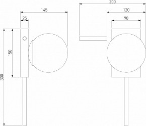 Бра Eurosvet Fredo 40036/1 черный жемчуг в Тобольске - tobolsk.mebel24.online | фото 4