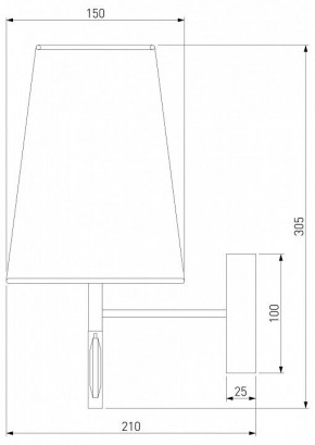 Бра Eurosvet Milazzo 60137/1 хром в Тобольске - tobolsk.mebel24.online | фото 4