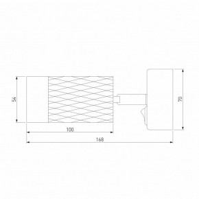 Бра Eurosvet Mizar 20088/1 белый/серебро в Тобольске - tobolsk.mebel24.online | фото 3