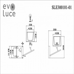 Бра EVOLUCE Denice SLE300101-01 в Тобольске - tobolsk.mebel24.online | фото 7