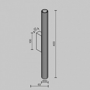 Бра Maytoni Calipso C082WL-12W2.7K-B в Тобольске - tobolsk.mebel24.online | фото 4