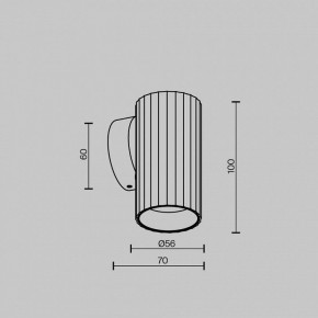 Бра Maytoni Calipso C106WL-01-GU10-B в Тобольске - tobolsk.mebel24.online | фото 6