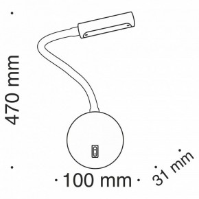 Бра Maytoni Stem C035WL-L3W3K в Тобольске - tobolsk.mebel24.online | фото 8