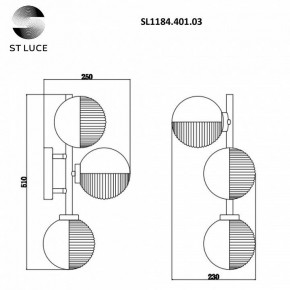 Бра ST-Luce Todo SL1184.401.03 в Тобольске - tobolsk.mebel24.online | фото 6