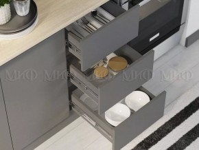 ЧЕЛСИ Кухонный гарнитур 2,0 м (Графит) в Тобольске - tobolsk.mebel24.online | фото 2