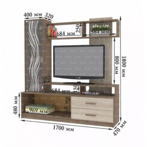 ДАРЬЯ Гостиная (Крафт серый/Крафт белый) в Тобольске - tobolsk.mebel24.online | фото 8