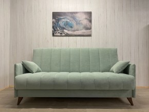 Диван Престиж-3 (НПБ) велюр Sensey mist green в Тобольске - tobolsk.mebel24.online | фото 1