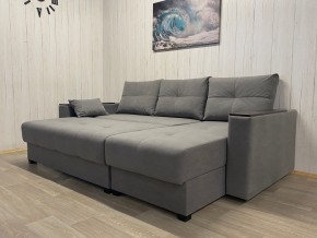 Диван угловой Комфорт-3 (НПБ+МДФ) велюр Galaxy Lite 26 в Тобольске - tobolsk.mebel24.online | фото 3