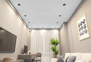 DK2120-BK Встраиваемый светильник, IP 20, 50 Вт, GU10, черный, алюминий в Тобольске - tobolsk.mebel24.online | фото 2