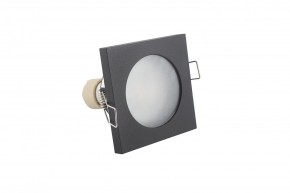 DK3015-BK Встраиваемый светильник влагозащ., IP 44, 50 Вт, GU10, черный, алюминий в Тобольске - tobolsk.mebel24.online | фото 4