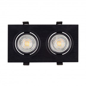 DK3022-BK Встраиваемый светильник, IP 20, 10 Вт, GU5.3, LED, черный, пластик в Тобольске - tobolsk.mebel24.online | фото 2