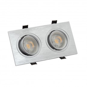 DK3022-CM Встраиваемый светильник, IP 20, 10 Вт, GU5.3, LED, серый, пластик в Тобольске - tobolsk.mebel24.online | фото 1