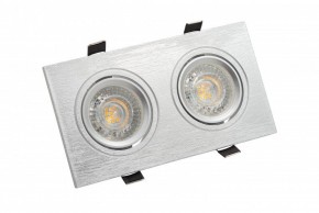 DK3022-CM Встраиваемый светильник, IP 20, 10 Вт, GU5.3, LED, серый, пластик в Тобольске - tobolsk.mebel24.online | фото 3