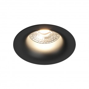 DK3024-BK Встраиваемый светильник, IP 20, 10 Вт, GU5.3, LED, черный, пластик в Тобольске - tobolsk.mebel24.online | фото 1