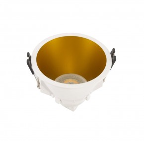 DK3026-WG Встраиваемый светильник, IP 20, 10 Вт, GU5.3, LED, белый/золотой, пластик в Тобольске - tobolsk.mebel24.online | фото 2