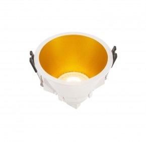 DK3026-WG Встраиваемый светильник, IP 20, 10 Вт, GU5.3, LED, белый/золотой, пластик в Тобольске - tobolsk.mebel24.online | фото 3