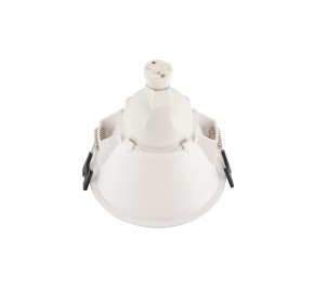 DK3026-WG Встраиваемый светильник, IP 20, 10 Вт, GU5.3, LED, белый/золотой, пластик в Тобольске - tobolsk.mebel24.online | фото 4