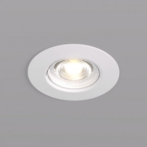 DK3028-WH Встраиваемый светильник, IP 20, 10 Вт, GU5.3, LED, белый, пластик в Тобольске - tobolsk.mebel24.online | фото 1