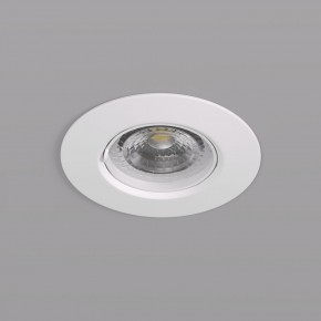 DK3028-WH Встраиваемый светильник, IP 20, 10 Вт, GU5.3, LED, белый, пластик в Тобольске - tobolsk.mebel24.online | фото 2