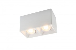 DK3035-WH Светильник накладной IP 20, 10 Вт, GU5.3, LED, белый, пластик в Тобольске - tobolsk.mebel24.online | фото 1