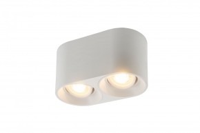 DK3036-WH Светильник накладной IP 20, 10 Вт, GU5.3, LED, белый, пластик в Тобольске - tobolsk.mebel24.online | фото 1