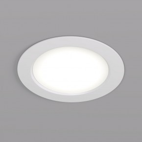 DK3049-WH Встраиваемый светильник, IP 20, 7Вт, LED, белый, пластик в Тобольске - tobolsk.mebel24.online | фото 1