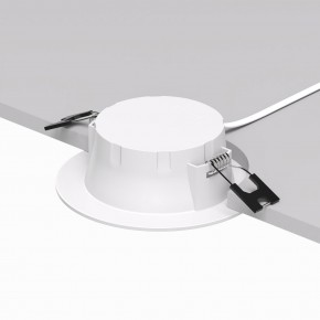 DK3049-WH Встраиваемый светильник, IP 20, 7Вт, LED, белый, пластик в Тобольске - tobolsk.mebel24.online | фото 3