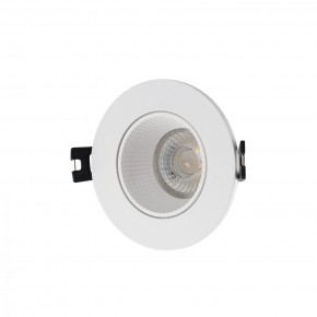 DK3061-WH Встраиваемый светильник, IP 20, 10 Вт, GU5.3, LED, белый/белый, пластик в Тобольске - tobolsk.mebel24.online | фото 1