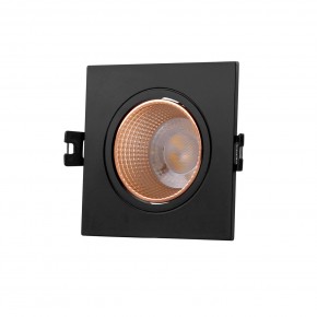 DK3071-BBR Встраиваемый светильник, IP 20, 10 Вт, GU5.3, LED, черный/бронзовый, пластик в Тобольске - tobolsk.mebel24.online | фото