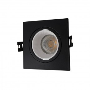DK3071-BK+WH Встраиваемый светильник, IP 20, 10 Вт, GU5.3, LED, черный/белый, пластик в Тобольске - tobolsk.mebel24.online | фото