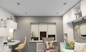 DK3072-BK+WH Встраиваемый светильник, IP 20, 10 Вт, GU5.3, LED, черный/белый, пластик в Тобольске - tobolsk.mebel24.online | фото 3