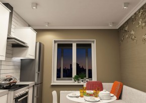 DK3080-WH Светильник накладной IP 20, 10 Вт, GU5.3, LED, белый/белый, пластик в Тобольске - tobolsk.mebel24.online | фото 2