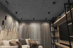 DK3090-BK+CH Светильник накладной IP 20, 10 Вт, GU5.3, LED, черный/хром, пластик в Тобольске - tobolsk.mebel24.online | фото 2