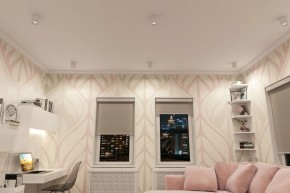 DK3090-WH+CH Светильник накладной IP 20, 10 Вт, GU5.3, LED, белый/хром, пластик в Тобольске - tobolsk.mebel24.online | фото 2