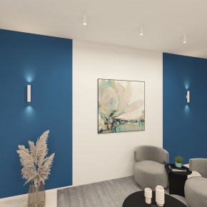 DK5022-WH Настенный светильник, IP20, до 15 Вт, LED, 2xGU10, белый, алюминий в Тобольске - tobolsk.mebel24.online | фото 4