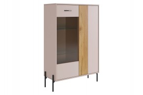 ДОМИНИКА Комод (со стеклом) в Тобольске - tobolsk.mebel24.online | фото