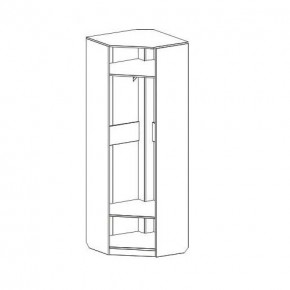 ЭЛАНА Прихожая (модульная) Дуб сонома в Тобольске - tobolsk.mebel24.online | фото 5