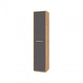 ФЛОРИДА Ф11 Шкаф-пенал (дуб золотой/графит) в Тобольске - tobolsk.mebel24.online | фото