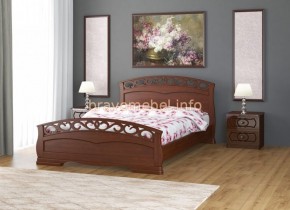 ГРАЦИЯ-1 Кровать из массива 1200 в Тобольске - tobolsk.mebel24.online | фото 2