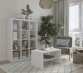 Журнальный стол Энкель 82С, тамбурат, цвет белый в Тобольске - tobolsk.mebel24.online | фото 4