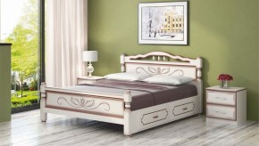КАРИНА-5 Кровать из массива 1600 с 2-мя ящиками в Тобольске - tobolsk.mebel24.online | фото 2