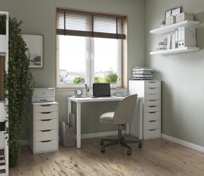 Комод Ингар белый с пятью выдвижными ящиками в Тобольске - tobolsk.mebel24.online | фото 4