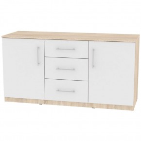 Комод K-70x135x45-1 (ДСС-Белый) Калисто в Тобольске - tobolsk.mebel24.online | фото