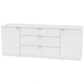 Комод K-70x180x45-1-TR (Белый) Калисто в Тобольске - tobolsk.mebel24.online | фото