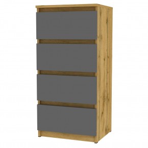 Комод Malta light K126 (ДВ-Графит) в Тобольске - tobolsk.mebel24.online | фото