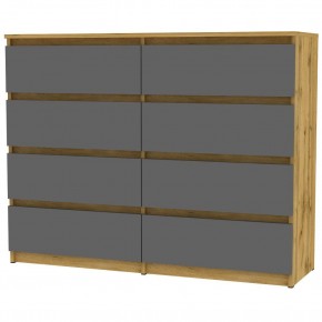Комод Malta light K146 (ДВ-Графит) в Тобольске - tobolsk.mebel24.online | фото
