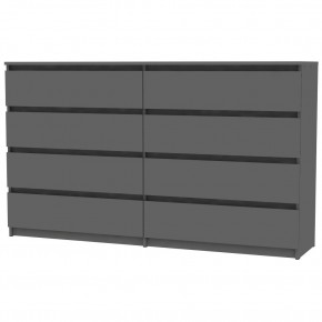Комод Malta light K147 (Графит) в Тобольске - tobolsk.mebel24.online | фото