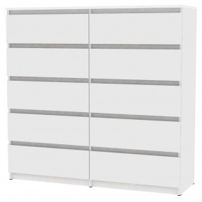 Комод Malta light K155 (Белый) в Тобольске - tobolsk.mebel24.online | фото