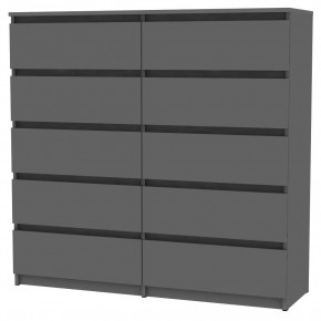 Комод Malta light K155 (Графит) в Тобольске - tobolsk.mebel24.online | фото