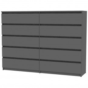 Комод Malta light K156 (Графит) в Тобольске - tobolsk.mebel24.online | фото